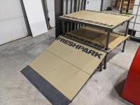 Fresh Park Skate Board Ramp