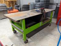36 Inch X 96 Inch Metal Work Bench