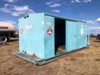15 Ft X 8 Ft Skid Mounted Metal Building