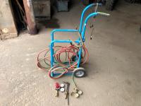 Oxy/Acetylene Torch with Bottle Cart