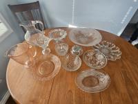 Glassware and Candy Trays
