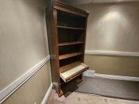 76 inch x 33 inch Wooden Bookshelf