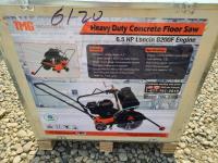 TMG Industrial Q300 14 Inch Heavy Duty Walk Behind Concrete Floor Saw