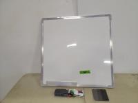 White Board with Markers
