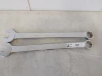 (2) 1-7/16 Inch Combination Chrome Wrench