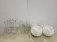 Qty of Glass Vases