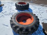 (2) Firestone 18.4-38 All Traction Field & Road Tires