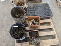 (3) Pails of Bolts, Floor Mats and Mud Flaps