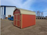 8X12 Ft Hip Roof Storage Shed