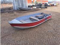 Aluminum 12 Ft Boat with Electric Trolling Motor