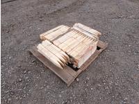 (6) Bundles of Wooden Construction Pegs