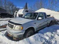 2001 Ford F150 4X4 Extended Cab Pickup Truck