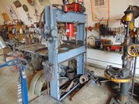    Homebuilt 50 Ton Hydraulic Shop Press