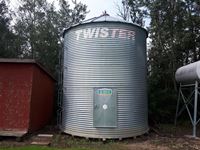    Twister 2000 +/- Bushel Flat Bottom Grain Bin