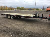    Double A 24-ft Deck Over Trailer Tandem Axle