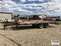    23 ft Bumper Pull T/A Dually Deck Trailer