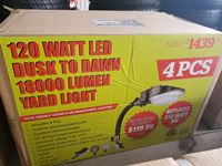    (4) 120W LED Dusck to Dawn Yard Light