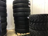 (8) 11R24.5 Grizzly Truck Tires (new)