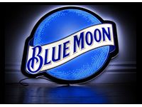 Blue Moon Beer Neon Sign (new)