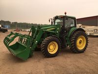    2009 John Deere 7430 Premium MFWD Loader Tractor