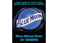    Blue Moon Neon Sign