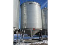    Westeel Rosco 14 ft 6 Ring Hopper Bottom Grain Bin