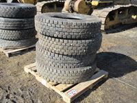    (4) 11R24.5 Truck Tires (used)