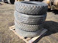    (4) 11R24.5 Truck Tires (used)