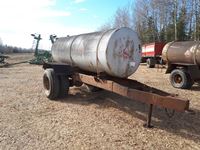 1000 Gallon Single Wall Fuel Tank With S/A Trailer