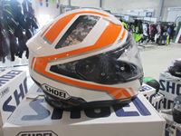    Shoei 1200 Parameter TC8 Orange & White Helmet (XL)