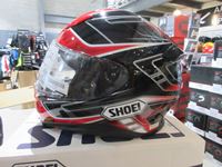    Shoei RF1200 Valkyrie TC10 Red & Black Helmet (XXL)