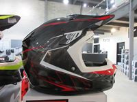    HJC Cl-X7 Blaze MC1 Black, Red & White Helmet (3XL)