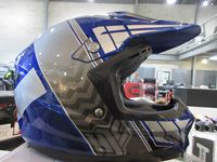    HJC Cross Up MC5 Blue & Grey Helmet (L)