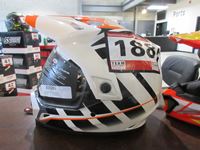    Bell MX9 White & Black Helmet (M)