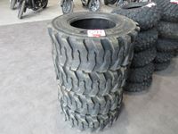    (4) 12-16.5 Skid Steer Tires