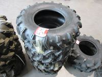    Set (2) 26X10-12 (2) 26X12-12 Quad Tires