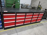    (20) Drawer Red Work Bench