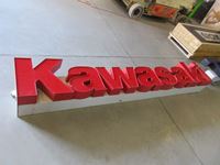    Kawasaki Lit Sign