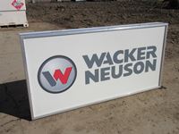    Wacker Nueson LED Lit Sign