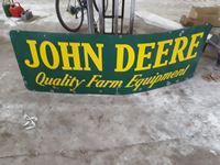    John Deere 72" X 24" Quality Farm Equipment Sign
