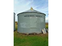 Westeel Rosco 19 ft 4 Ring Flat Bottom Grain Bin