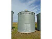 Westeel Rosco 14 ft 5 Ring Flat Bottom Grain Bin