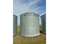 Westeel Rosco 14 ft 5 Ring Flat Bottom Grain Bin