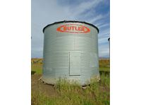 Butler 18 ft 4 Ring Flat Bottom Grain Bin