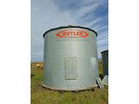 Butler 18 ft 4 Ring Flat Bottom Grain Bin