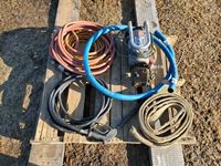Heavy Duty Tow Rope, Electric Pressure Washer & Misc Hoses