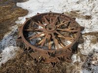 Antique Steel Wheel
