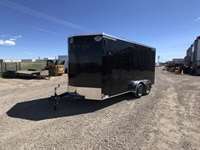 2019 Wells Cargo FT716 T/A 7 ft x 16 ft Enclosed Trailer (unused)