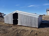    20 ft x 26 ft Steel Frame Barn
