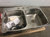    Wessan Stainless Steel Kitchen Sink (new)